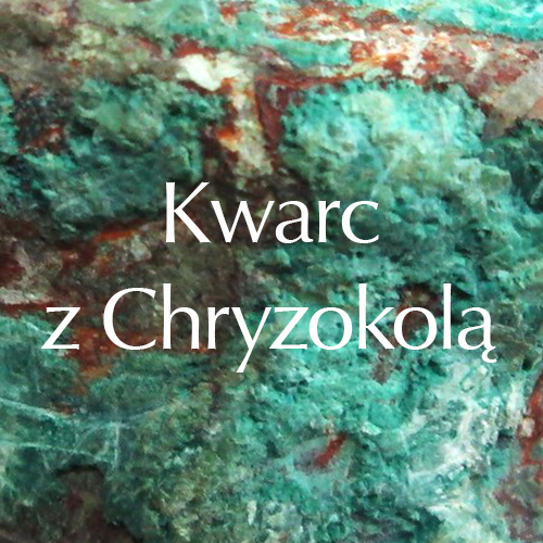 Kwarc z Chryzokolą