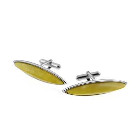 Silver cufflinks