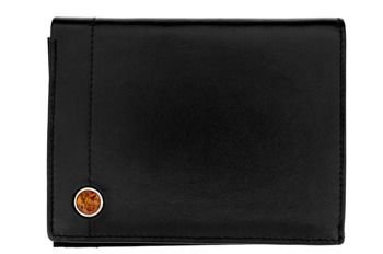 Wallet with amber