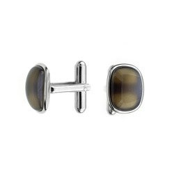 Silver cufflinks