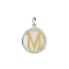 Silver pendant with mother of pearl - M