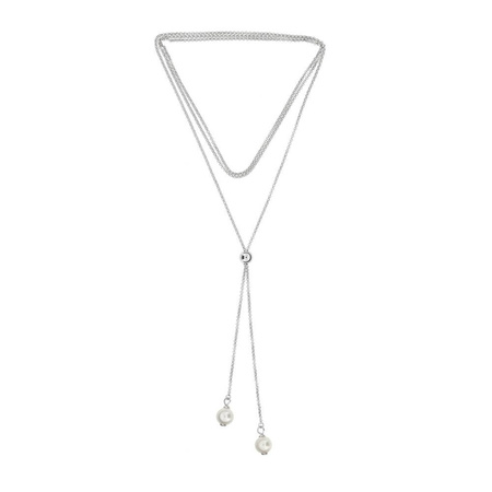 Necklace with pearl