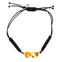 Bracelet with amber