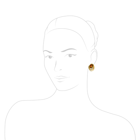 Kolczyki srebrne z bursztynem