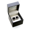 Silver cufflinks