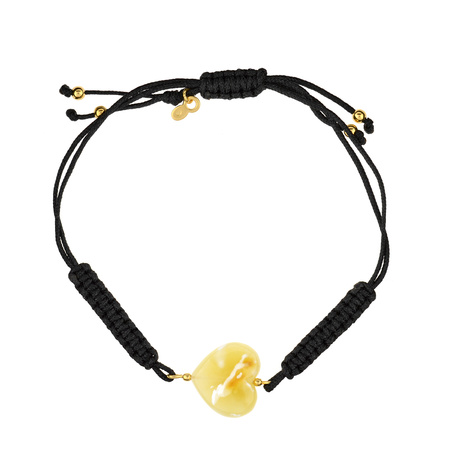 Bracelet with amber