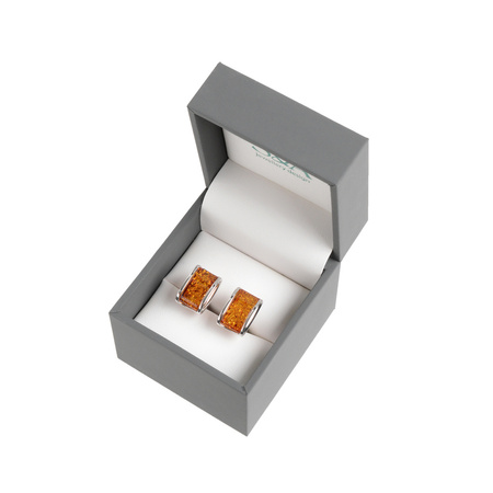 Silver cufflinks