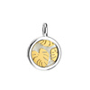 Silver pendant with mother of pearl