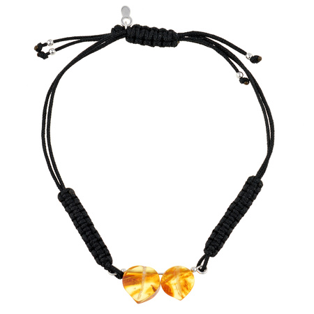 Bracelet with amber