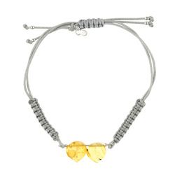 Bracelet with amber