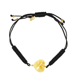 Bracelet with amber