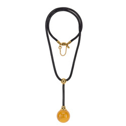 Necklace Qule with amber